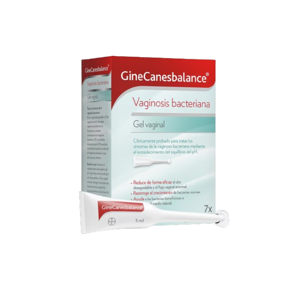 GINECANESBALANCE GEL VAGINAL VAGINOSIS BACTERIANA 7 X 5 ML