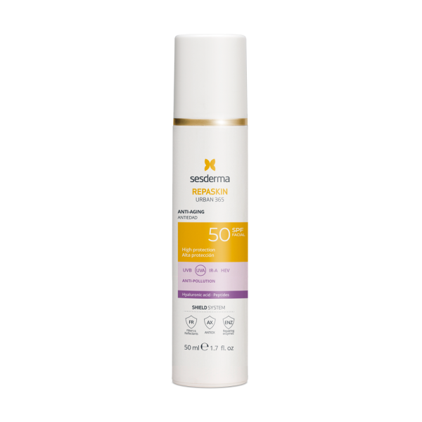 SESDERMA REPASKIN URBAN 365 SOLAR FACIALSPF50 ANTIEDAD 50 ML