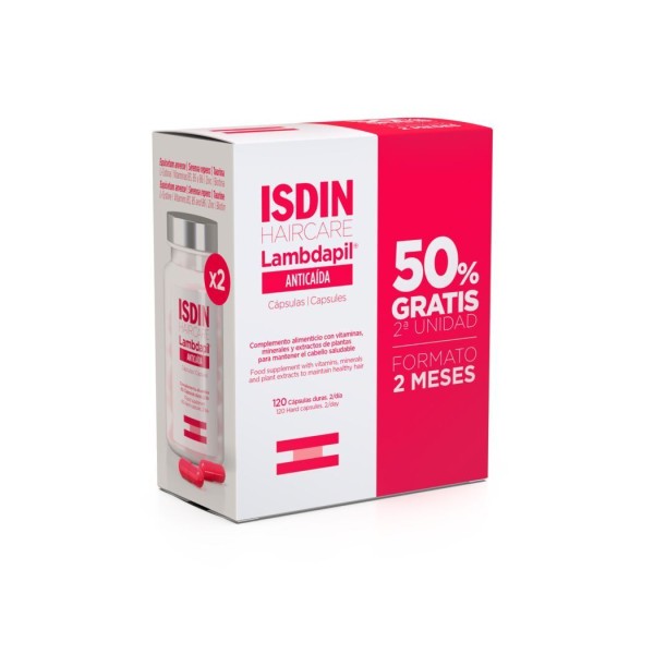 ISDIN HAIRCARE LAMBDAPIL ANTICAIDA 120 CÁPSULAS