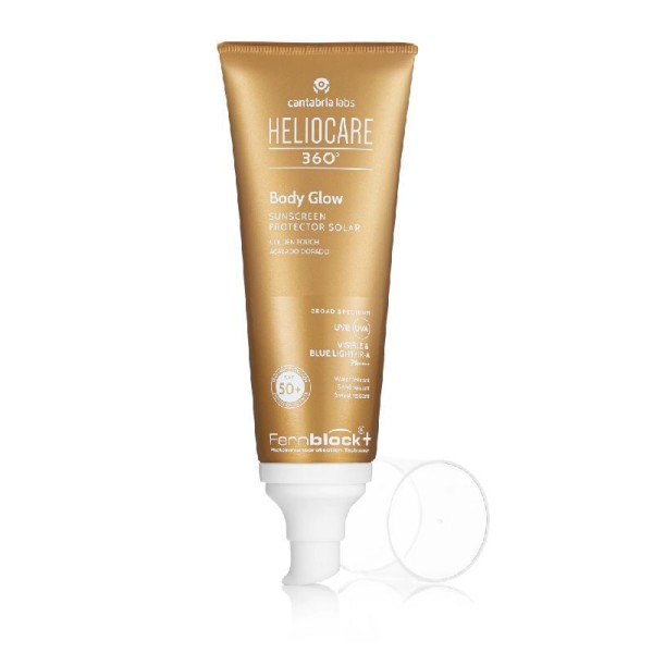 HELIOCARE 360º SPF 50+ BODY GLOW PROTECTOR SOLAR 100ML.