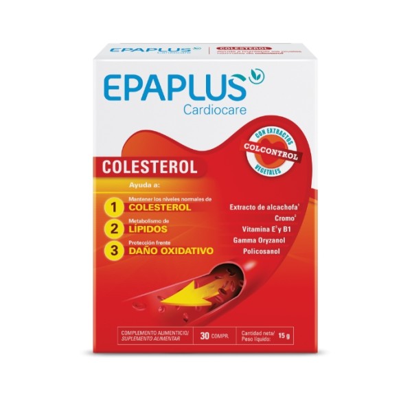 EPAPLUS CARDIOCARE COLESTEROL 30 COMPRIMIDOS