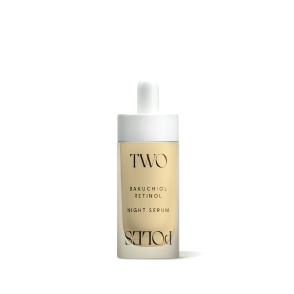 TWO POLES NIGHT SERUM BAKUCHIOL RETINOL 20ML.