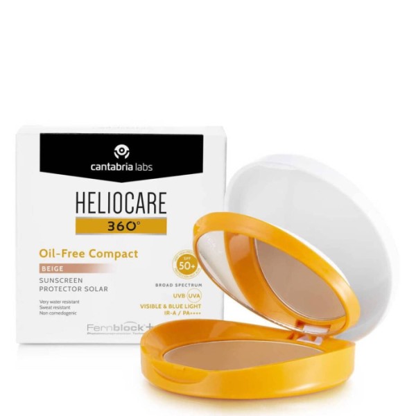 HELIOCARE 360º SPF 50+ OIL-FREE COMPACTO TONO BEIGE 10G