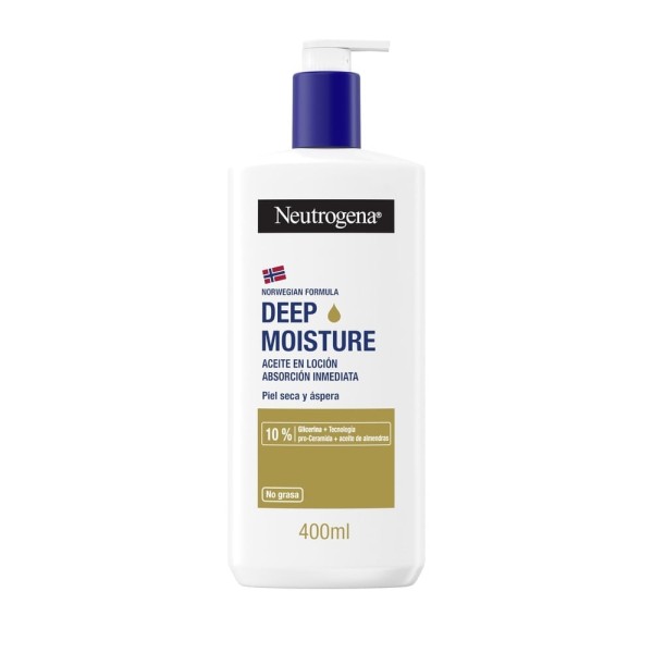 NEUTROGENA HIDRATACION PROFUNDA ACEITE EN LOCION 400ML
