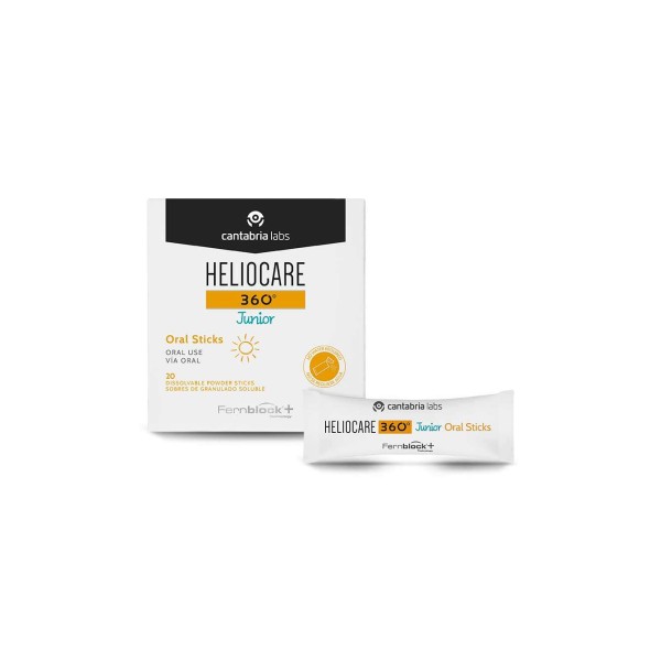 HELIOCARE 360 JUNIOR ORAL 20 STICKS