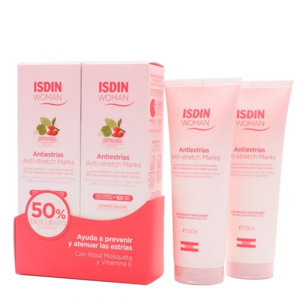 ISDIN WOMAN ANTIESTRIAS 2 X 250ML