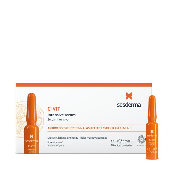 SESDERMA C-VIT INTENSIVE SERUM 12% 10 AMPOLLAS 1.5 ML. NEW
