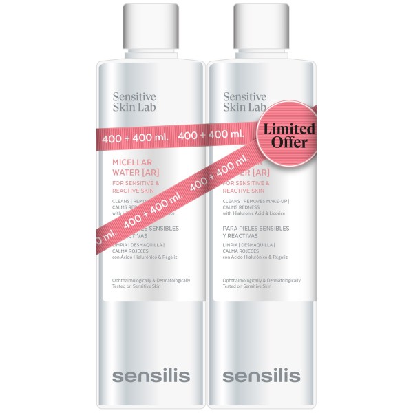 SENSILIS DUPLO MICELAR AR PIEL SENSIBLE CALMANTE 2 X 400 ML