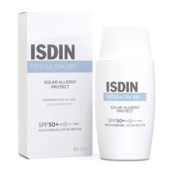 ISDIN FOTOULTRA 100 SOLAR ALLERGY SPF50+SENSIBILI SOLAR 50ML