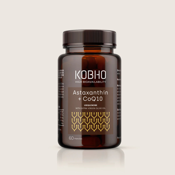 KOBHO ASTAXANTINA + COENZIMA Q 10 60 CAPSULAS