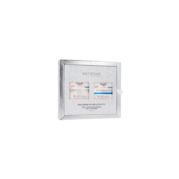 EUCERIN HYALURON-FILLER 3X PIEL SECA CREMA DIA +CR. NOCHE