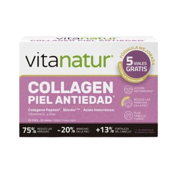 VITANATUR COLLAGEN PIEL 25+5 VIALES