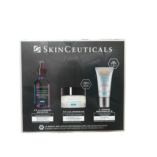 SKINCEUTICALS COFRE HA INTENSIFIER 30ML+AGE ADVANCED EYE15ML