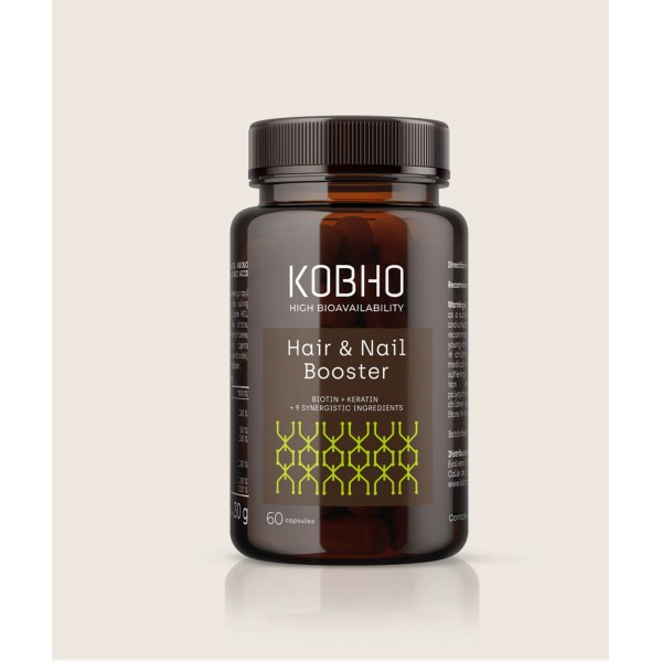 KOBHO HAIR & NAIL BOOSTER 60 CAPSULAS