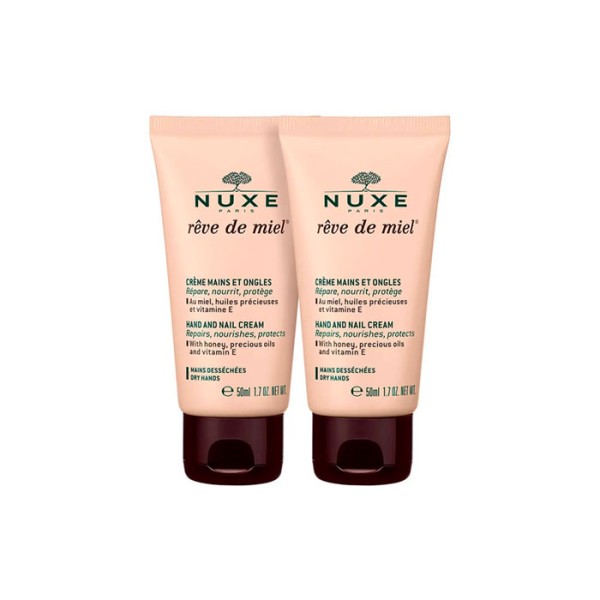 NUXE REVE DE MIEL CREMA MANOS Y UÑAS 2 X 50ML