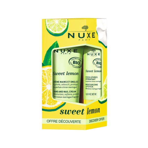 NUXE SWEET LEMON CREMA MANOS 30ML + STICK 4GR.