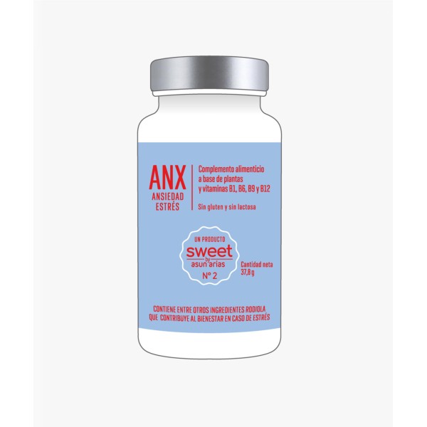 SWEET NUMERO 2 ANX (ANSIEDAD ESTRES) 60 CAPSULAS