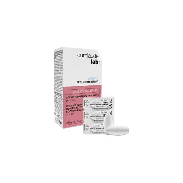 CUMLAUDE LUBRIPIU OVULOS MD 10 OVULOS