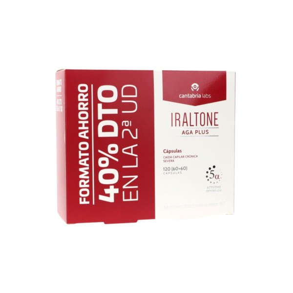 IRALTONE AGA PLUS 120 CAPSULAS FORMATO AHORRO
