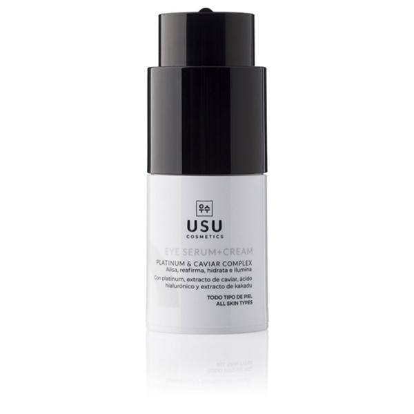 USU EYE SERUM+CREAM PLATTINUM&CAVIAR COMPLEX 15 ML