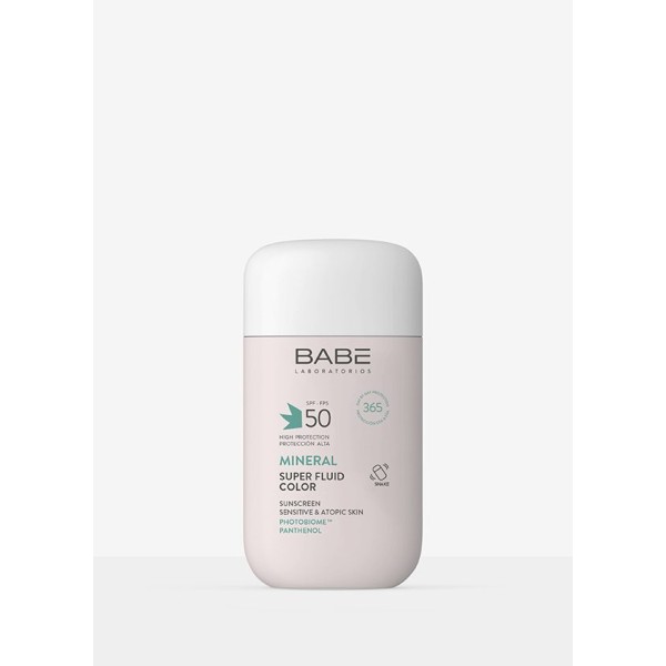 BABE MINERAL SUPER FLUID COLOR SUNSCREEN SPF50 50ML