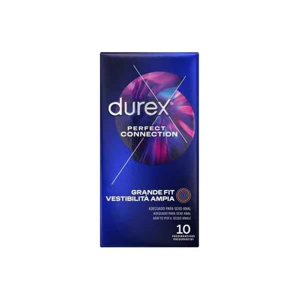 DUREX PERFECT CONNECTION GRANDE FIT PRESERVATIVOS 10 UNIDADE