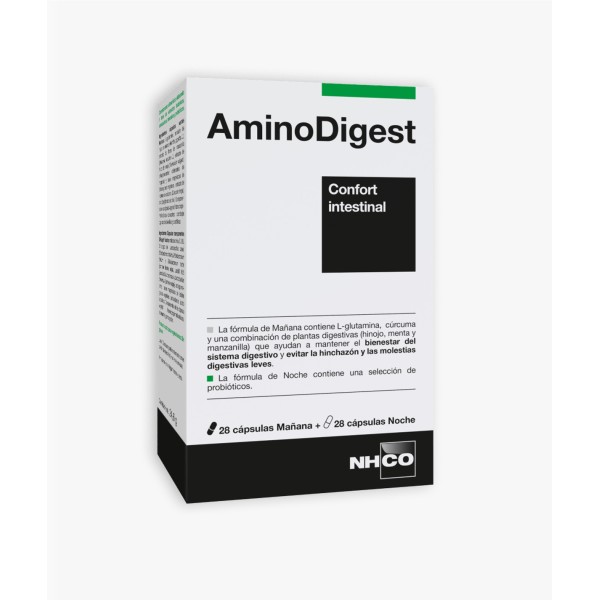 NHCO AMINODIGEST 28 CAPSULAS MAÑANA + 28 CAPSULAS NOCHE