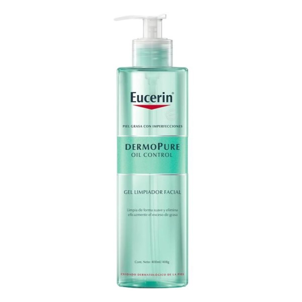 EUCERIN DERMOPURE OIL CONTROL GEL LIMPIADOR FACIAL400 ML.