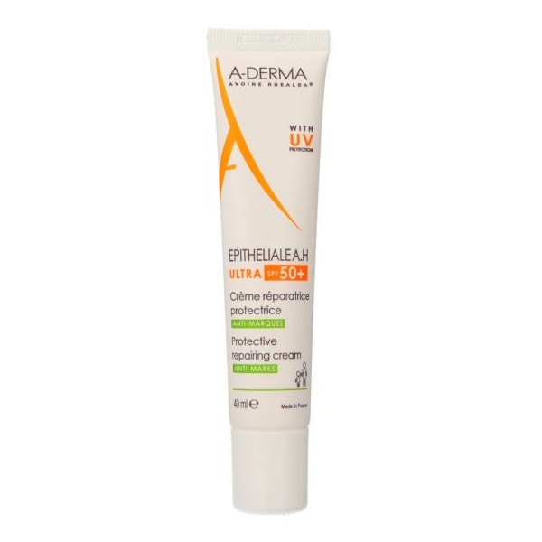 A-DERMA EPITELIAL AH CR ULTRA REPARADOR ANTIMARCAS SPF50+40M