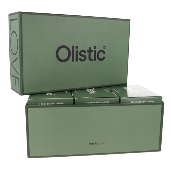 OLISTIC MEN 3 CAJAS 28 VIALES PROMOCION ESPECIAL -20%