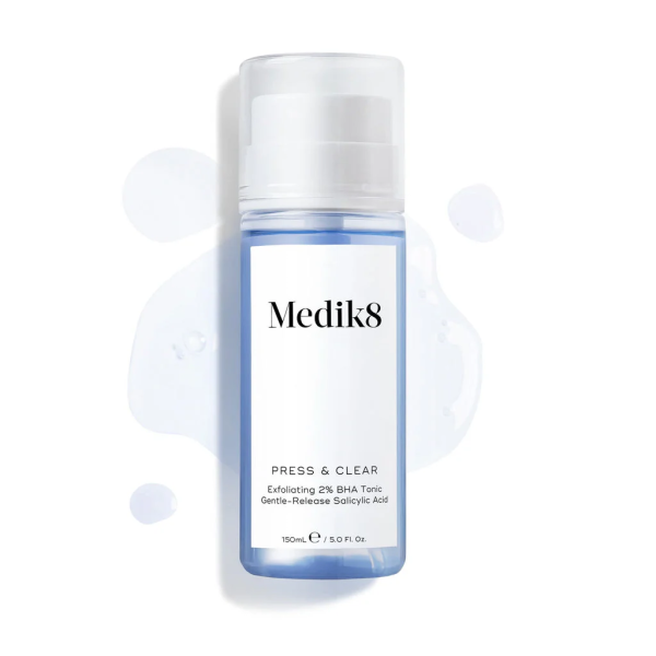 MEDIK8 PRESS & CLEAR EXFOLIATING 2% BHA TONIC 150ML