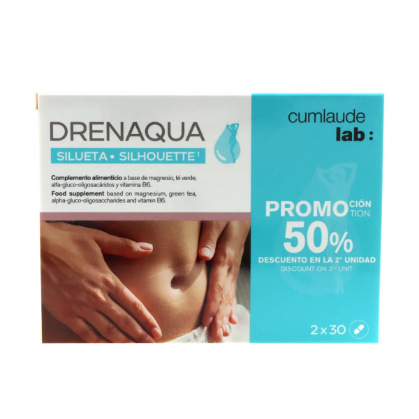 CUMLAUDE LAB: DRENAQUA CAPSULAS DUPLO 2 X 30 CAPSULAS