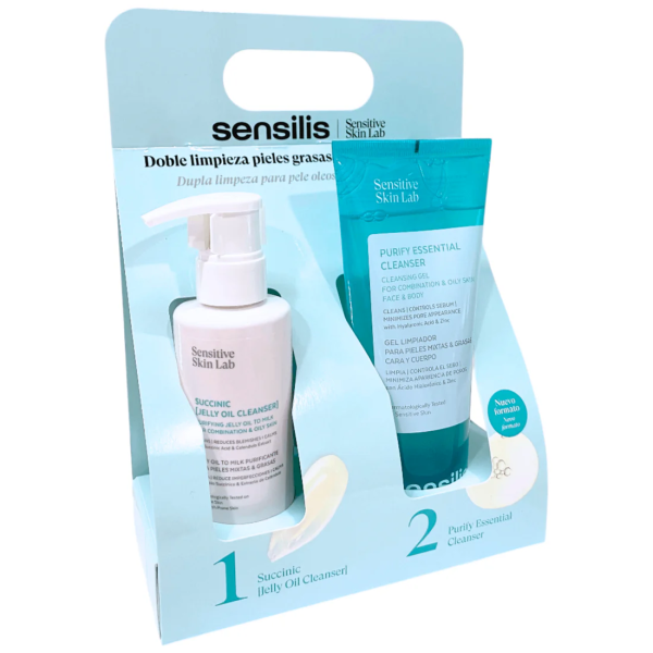 SENSILIS PACK DOBLE LIMPIEZA PIELES GRASAS CON ACNE