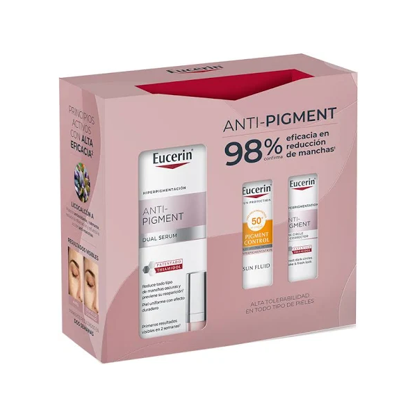 EUCERIN COFRE ANTIPIGMENT DUAL SERUM + MINITALLAS