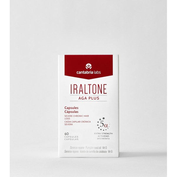 IRALTONE AGA PLUS CAIDA CAPILAR CRONICA SEVERA 90 CAPSULAS