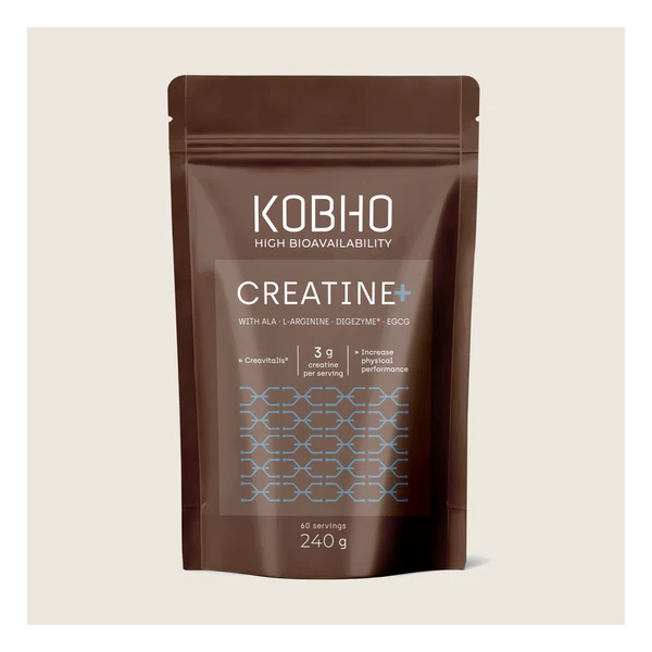 KOBHO CREATINE+ 240 GRAMOS 60 DOSIS SABOR NEUTRO