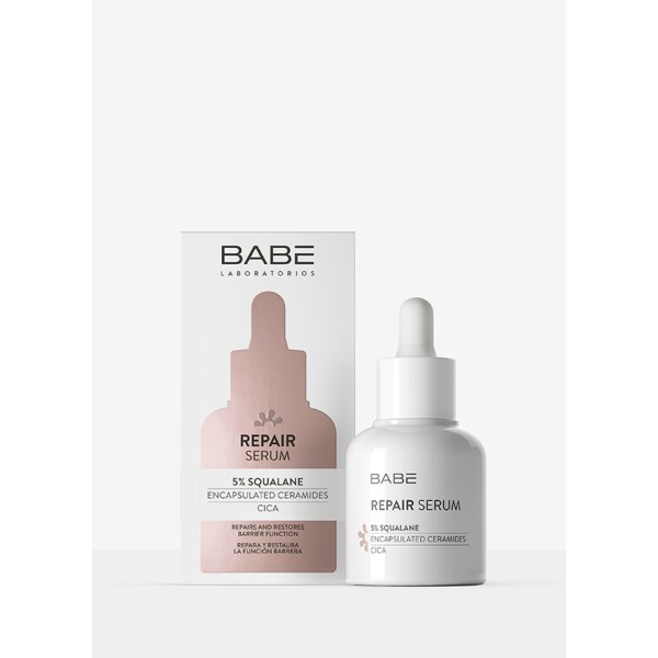 BABE REPAIR SERUM 5% ESCUALENO , CERAMIDAS Y CICA 30 ML